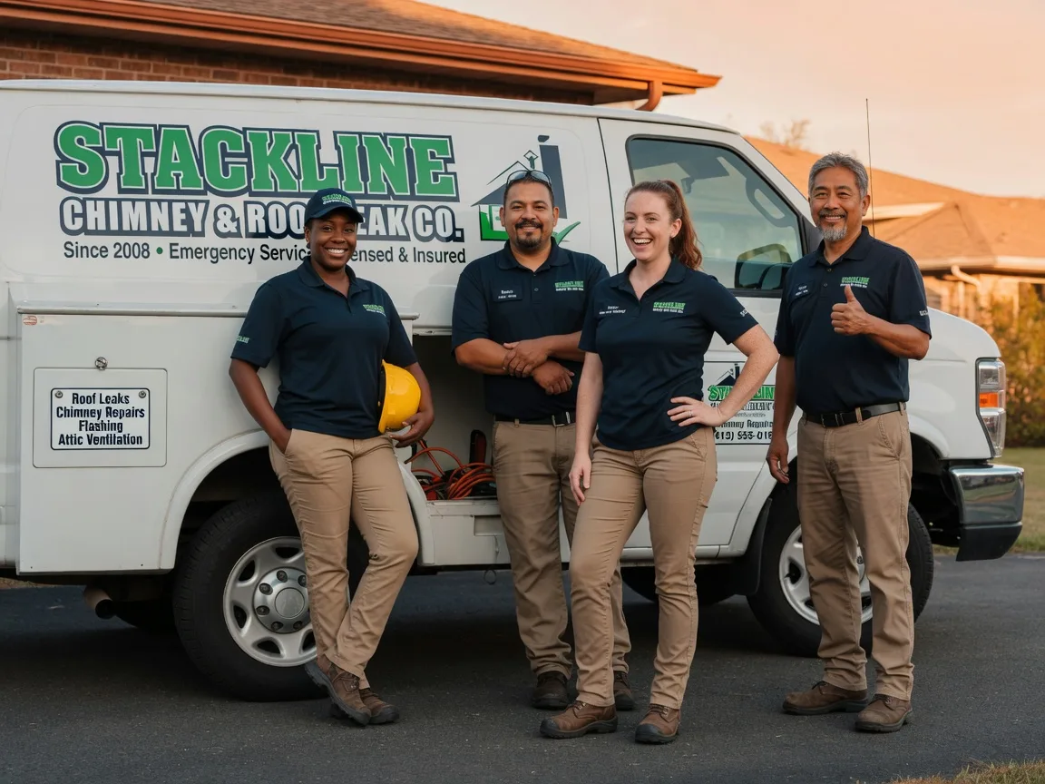 Chimney flashing repair company in Kirkland, WA